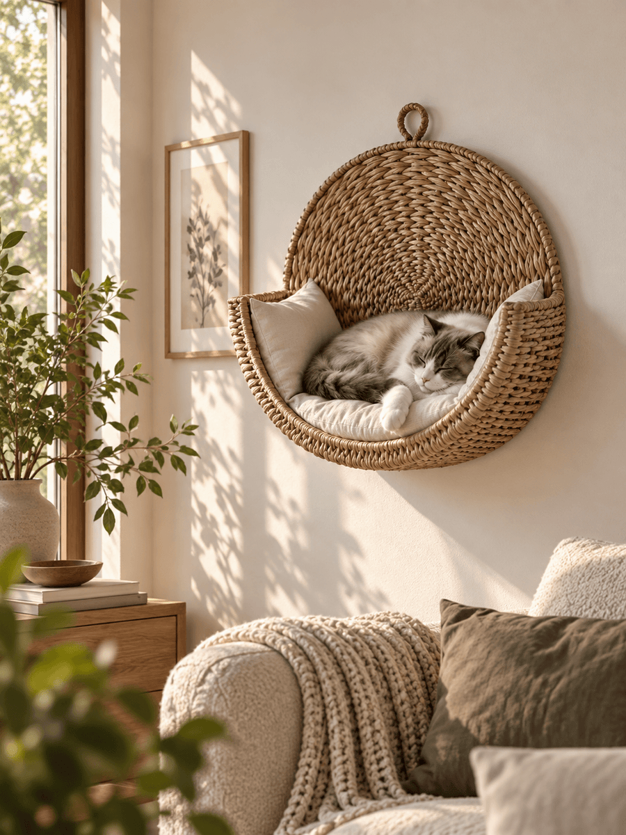 Cat relaxing in Cozzyle
