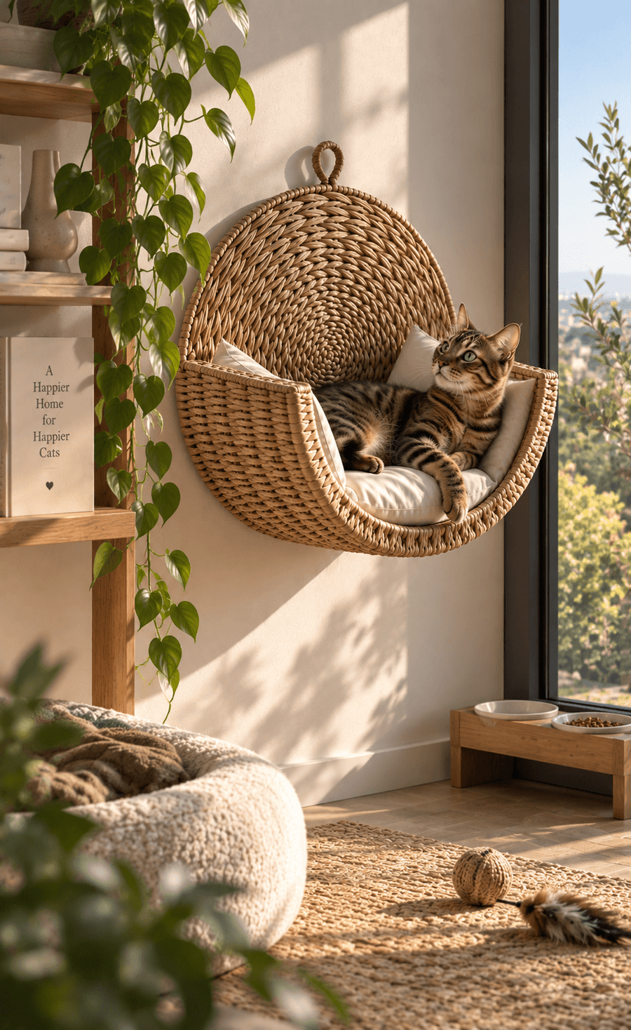 Cozzyle in a calm interior