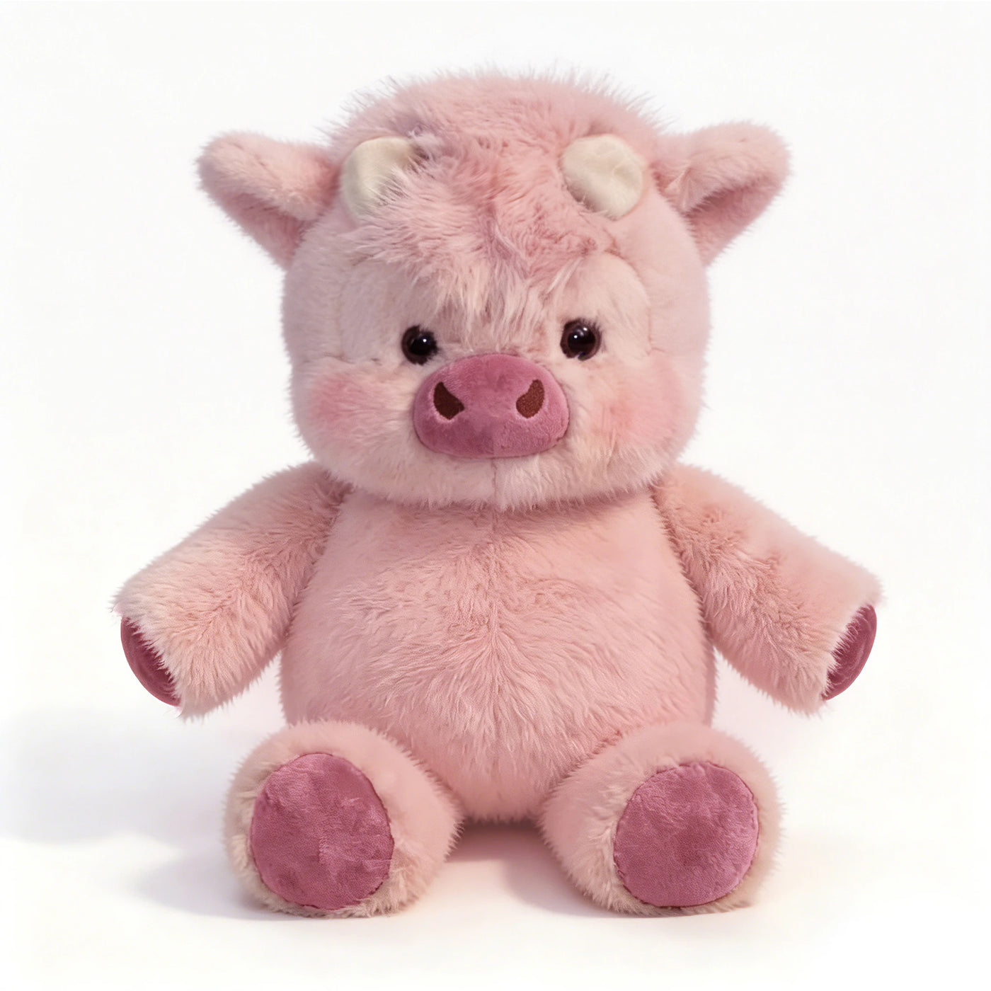 30/40cm Cute West Highland Calf Plush Toys Creative Run Fast Cartoon Soft Stuffed Animal Babys Appease Doll Pendat for Kid Gifts