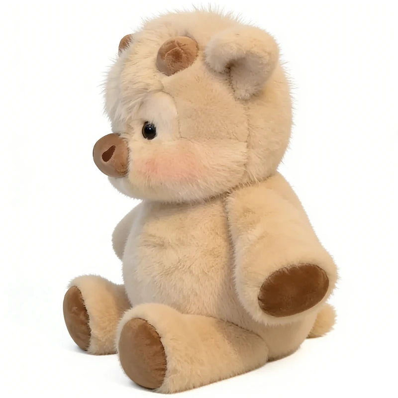 30/40cm Cute West Highland Calf Plush Toys Creative Run Fast Cartoon Soft Stuffed Animal Babys Appease Doll Pendat for Kid Gifts